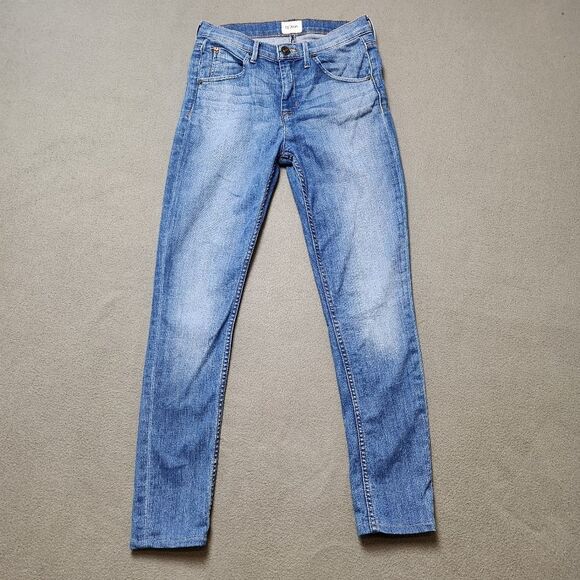 Hudson Lynne Flap Pocket Jeans High Waist Super Skinny Sz 26 - Picture 1 of 11
